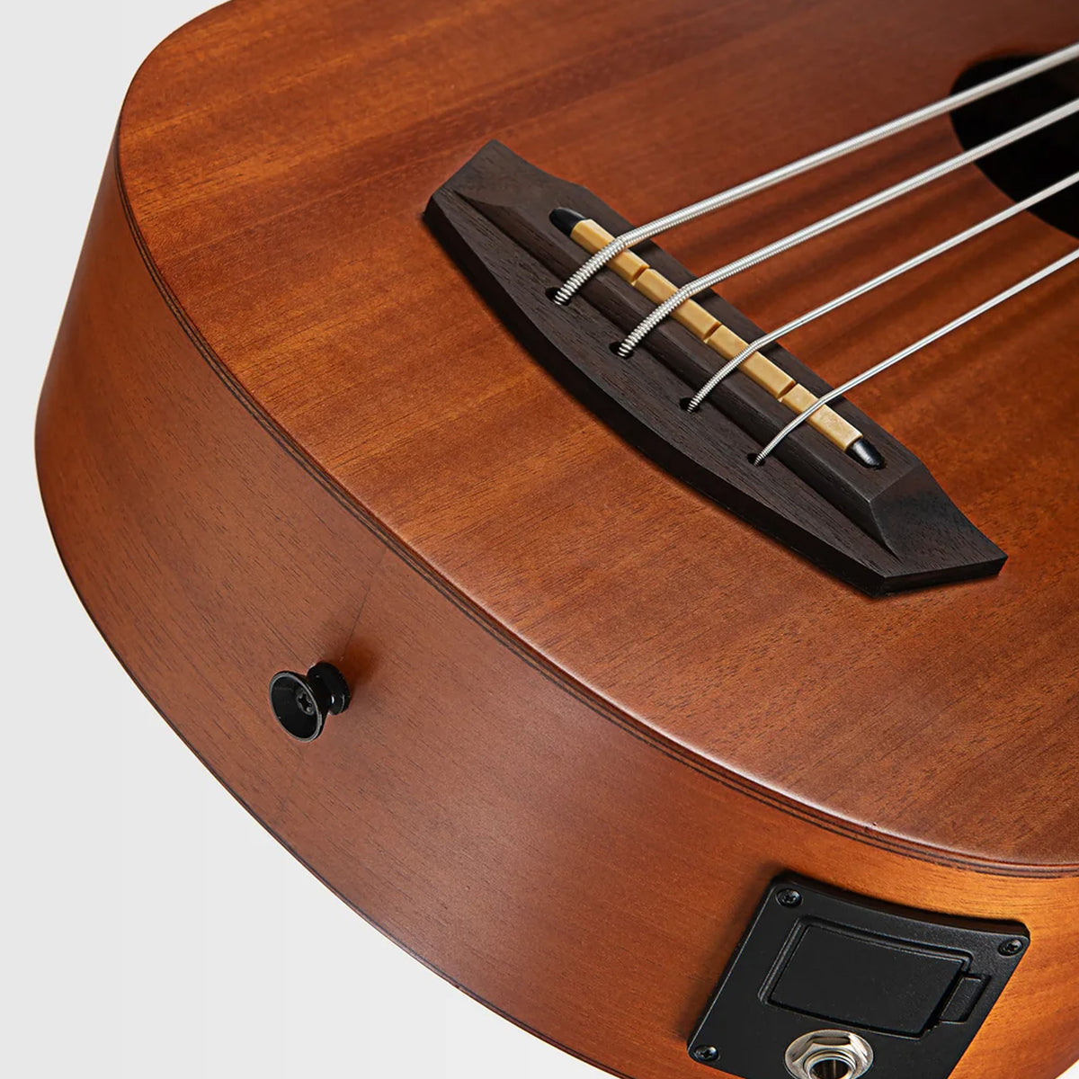 Kala U-BASS-NOMAD-FS Nomad Mahogany U-Bass Acoustic-Electric Ukulele Bass w/ Gig Bag
