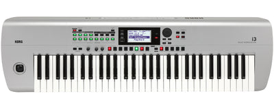 Korg i3 Music Workstation - Matte Silver