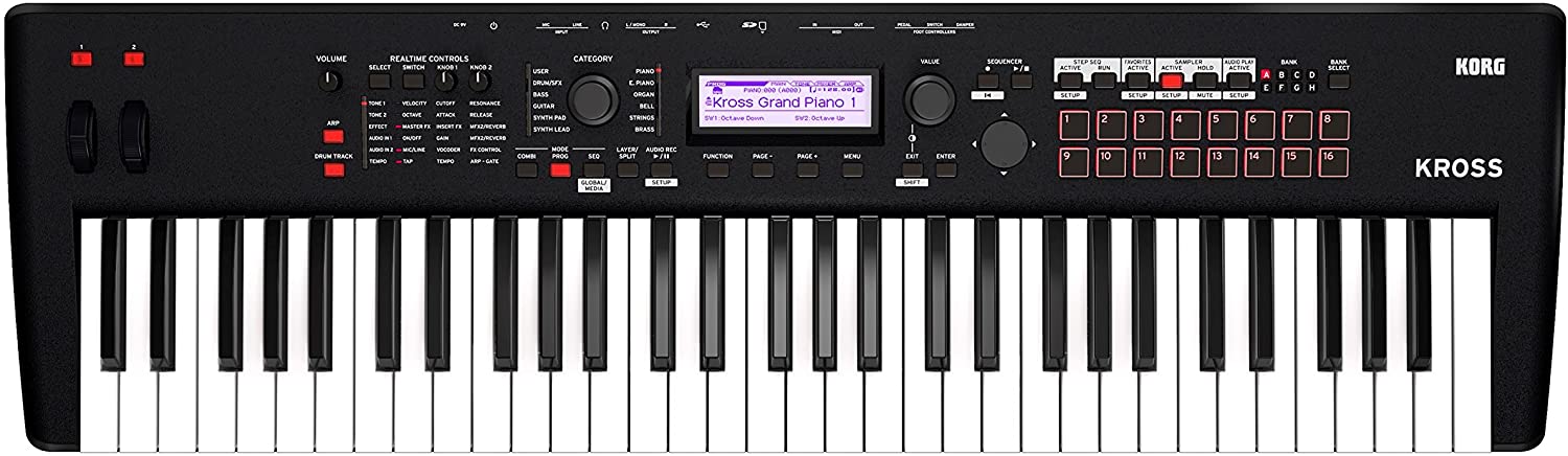Korg Kross 2 61-Key Synthesizer Workstation