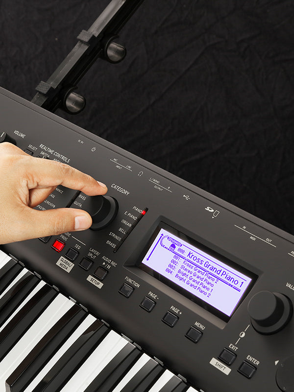 Korg Kross 2 88-Key Synthesizer Workstation - Matte Black