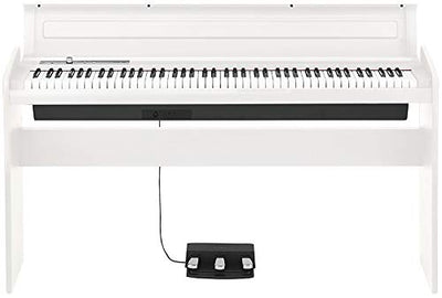 Korg LP-180 Contemporary Home Digital Piano - White w/ Furniture Bench