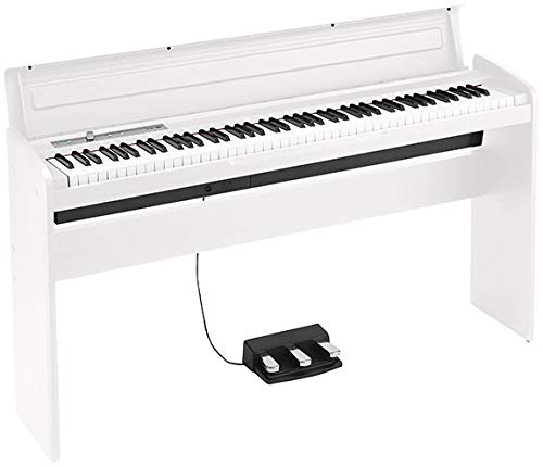 Korg LP-180 Contemporary Home Digital Piano - White w/ Furniture