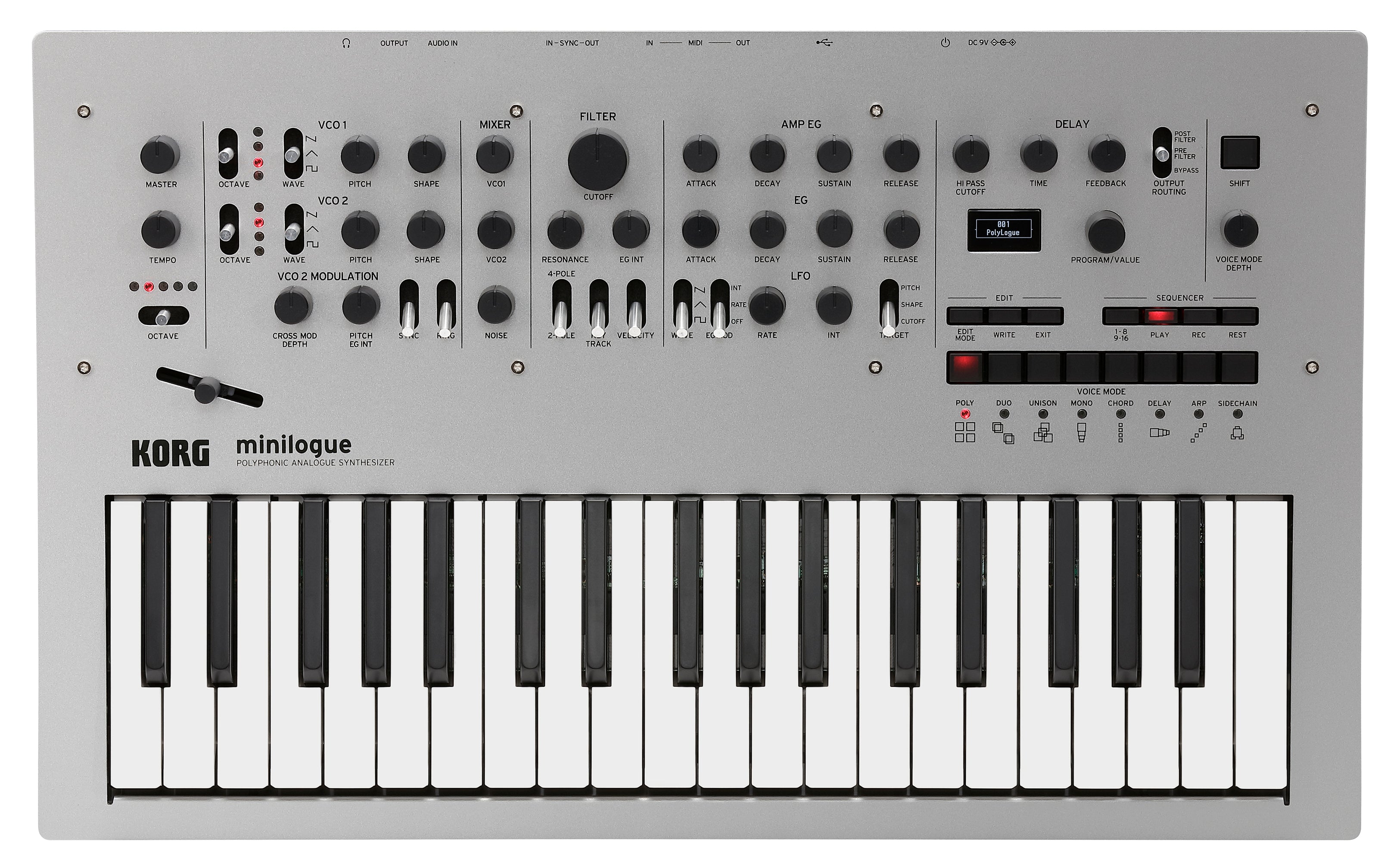 Korg Minilogue Polyphonic Analog Synthesizer