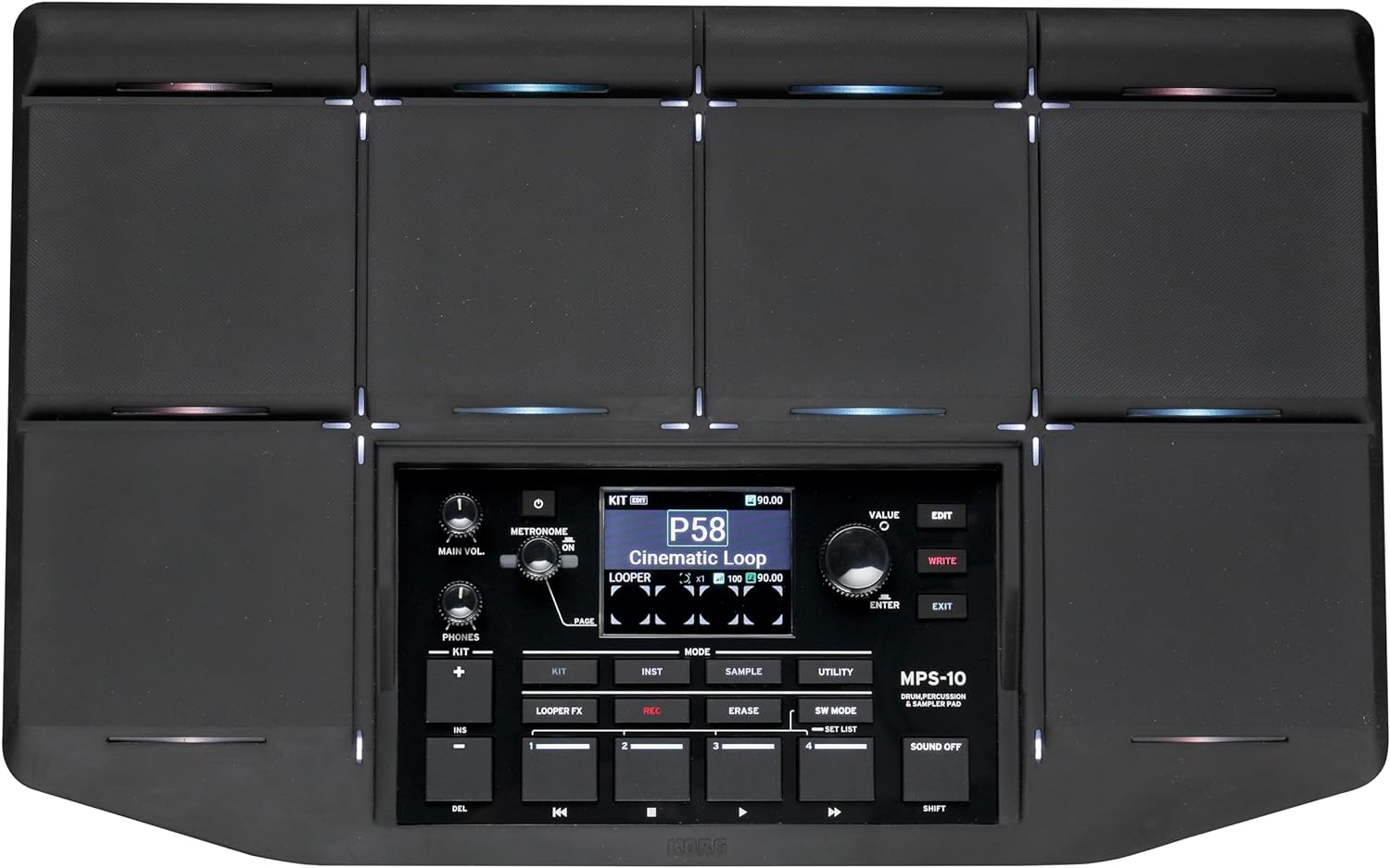 Korg MPS-10 Drum, Percussion and Sampler Pad