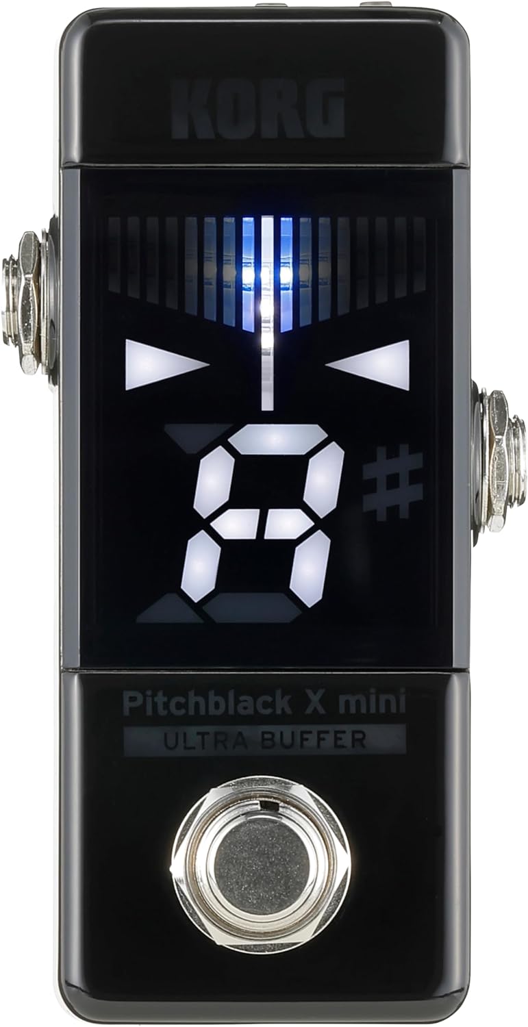 Korg Pitchblack X Mini Guitar Pedal Tuner