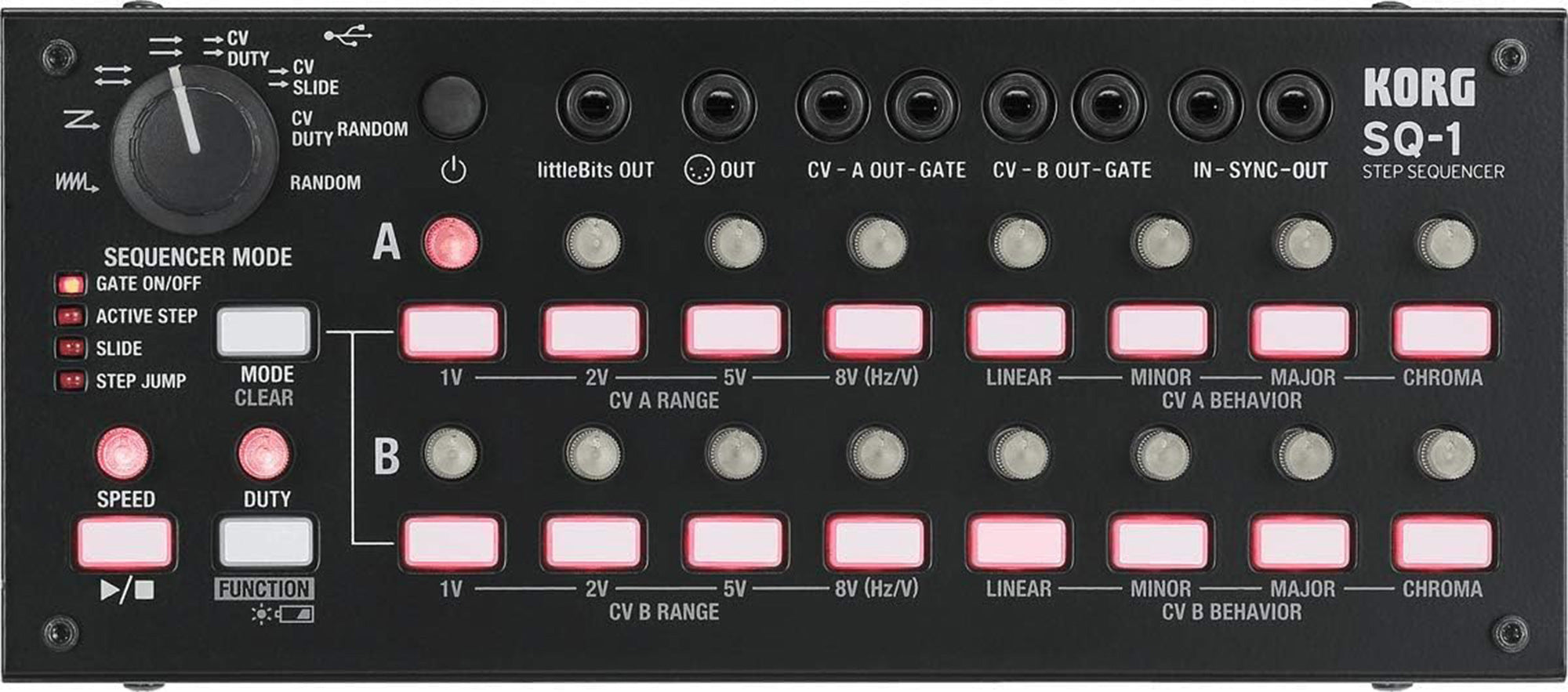 Korg SQ-1 Step Sequencer w/ MIDI Cable