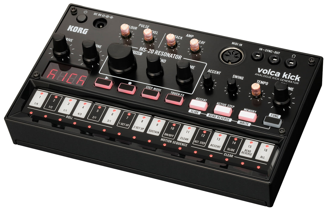 Korg Volca Kick Analogue Kick Generator w/ Power Supply