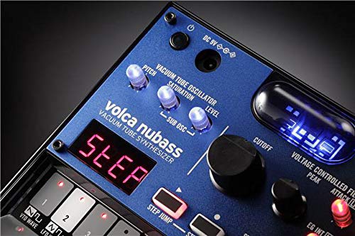 Korg Volca Nubass Vacuum Tube Synthesizer w/ Power Supply