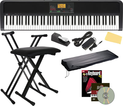 Korg XE20 Digital Ensemble Piano w/ Adjustable Stand