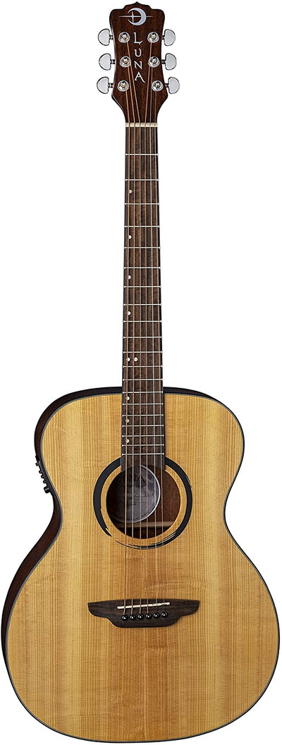 Luna Wabi Sabi Solid Top Folk Acoustic-Electric Guitar