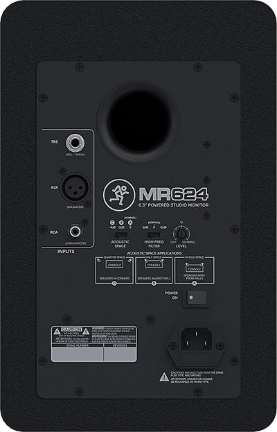 Mackie MR624 6.5-Inch Powered Studio Monitor