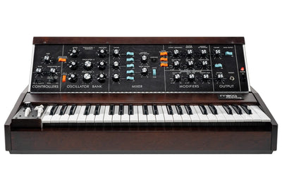 Moog Minimoog Model D Analog Synthesizer - Appalachian Cherry w/ Patch Cables