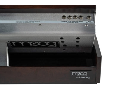 Moog Minimoog Model D Analog Synthesizer - Appalachian Cherry w/ Patch Cables