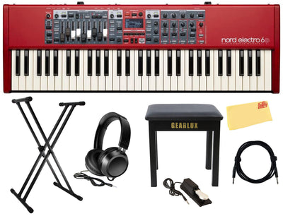 Nord Electro 6D 61 Digital Piano w/ Adjustable Stand