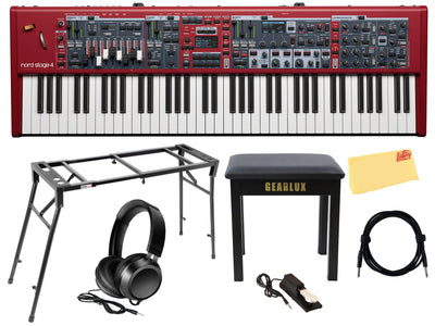 Nord Stage 4 HA73 Digital Piano w/ Adjustable Stand