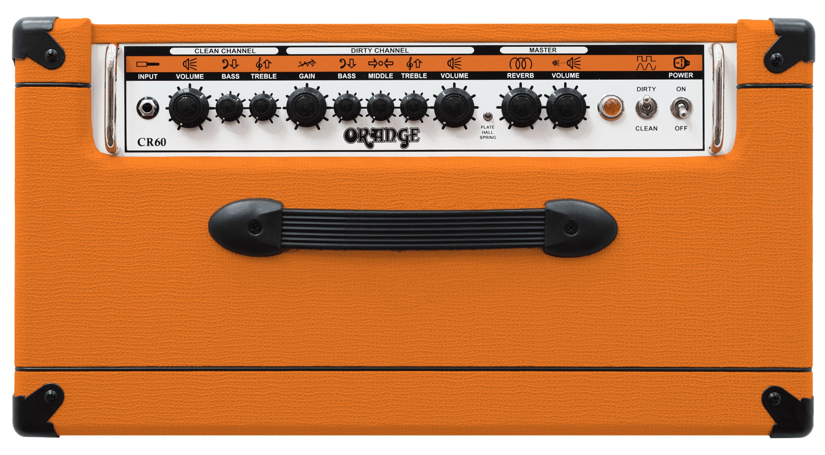 Orange CR60C Crush Pro 60 Guitar Combo Amplifier w/ Instrument Cable