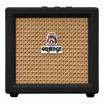 Orange Crush Mini Guitar Combo Amplifier - Black w/ Instrument Cable