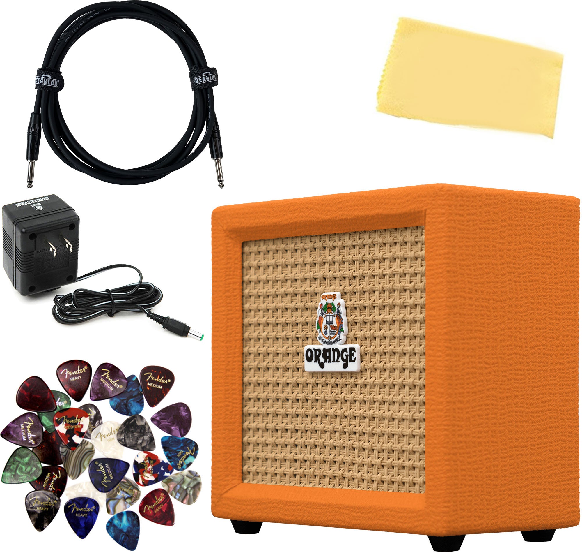 Orange Crush Mini Guitar Combo Amplifier w/ Power Supply – Austin Orange Crush Mini Guitar Combo Amplifier w/ Power Supply – Austin