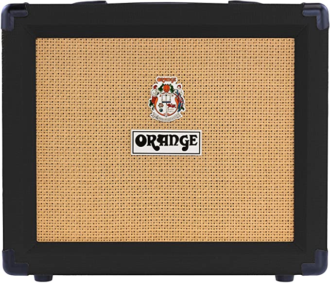 Orange Crush 20 Guitar Combo Amplifier - Black w/ Instrument Cable