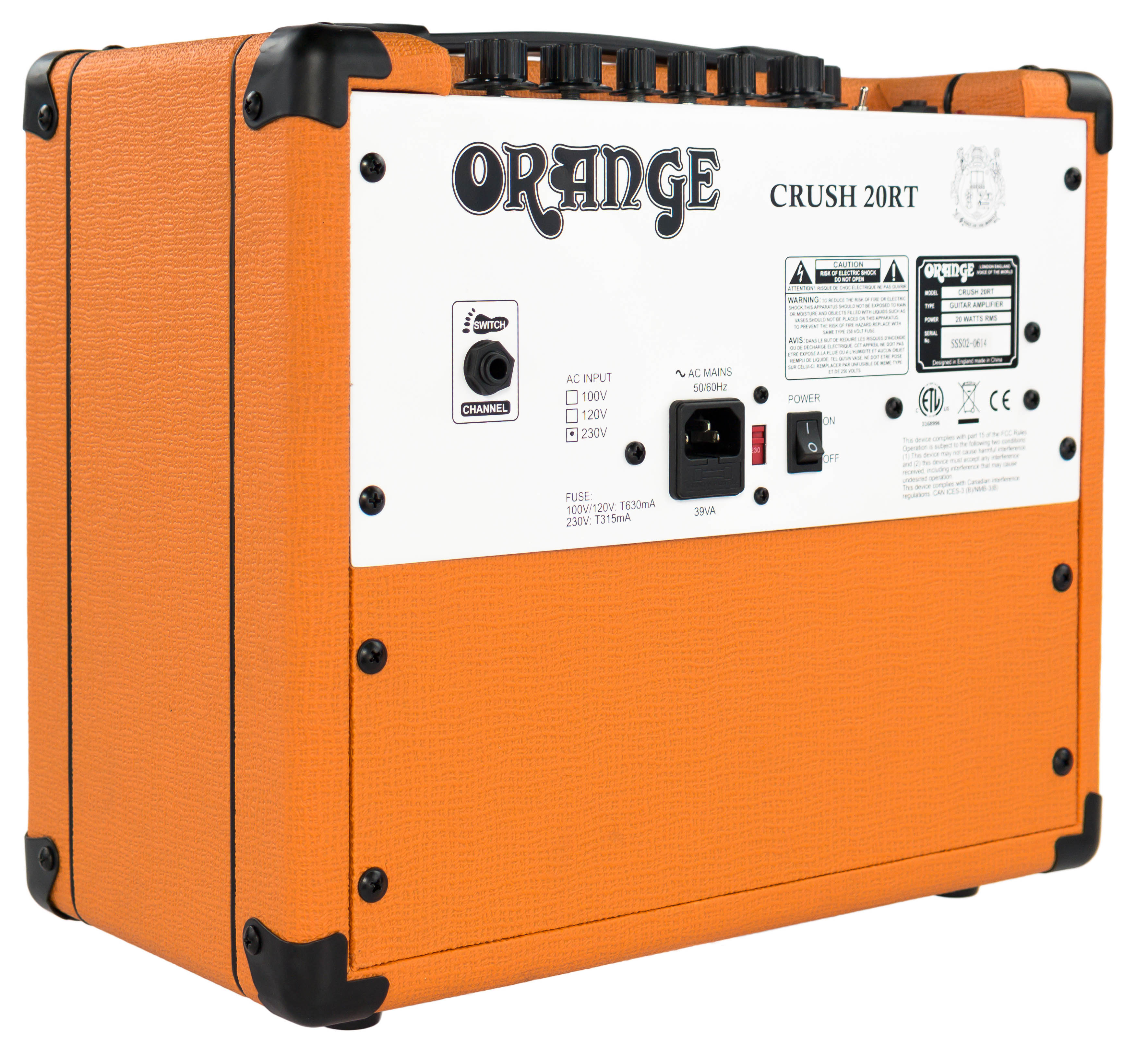 Orange Crush 20RT Guitar Combo Amplifier