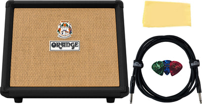 Orange Crush Acoustic 30 Combo Amplifier - Black w/ Instrument Cable