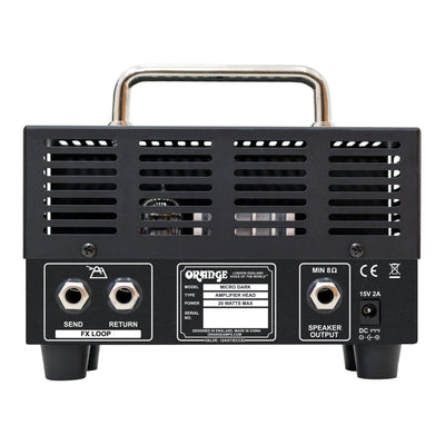 Orange MD20 Micro Dark Mini Guitar Amplifier Head
