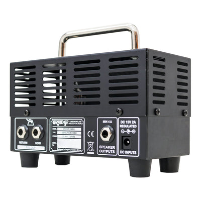 Orange MD20 Micro Dark Mini Guitar Amplifier Head w/ Orange Gig Bag