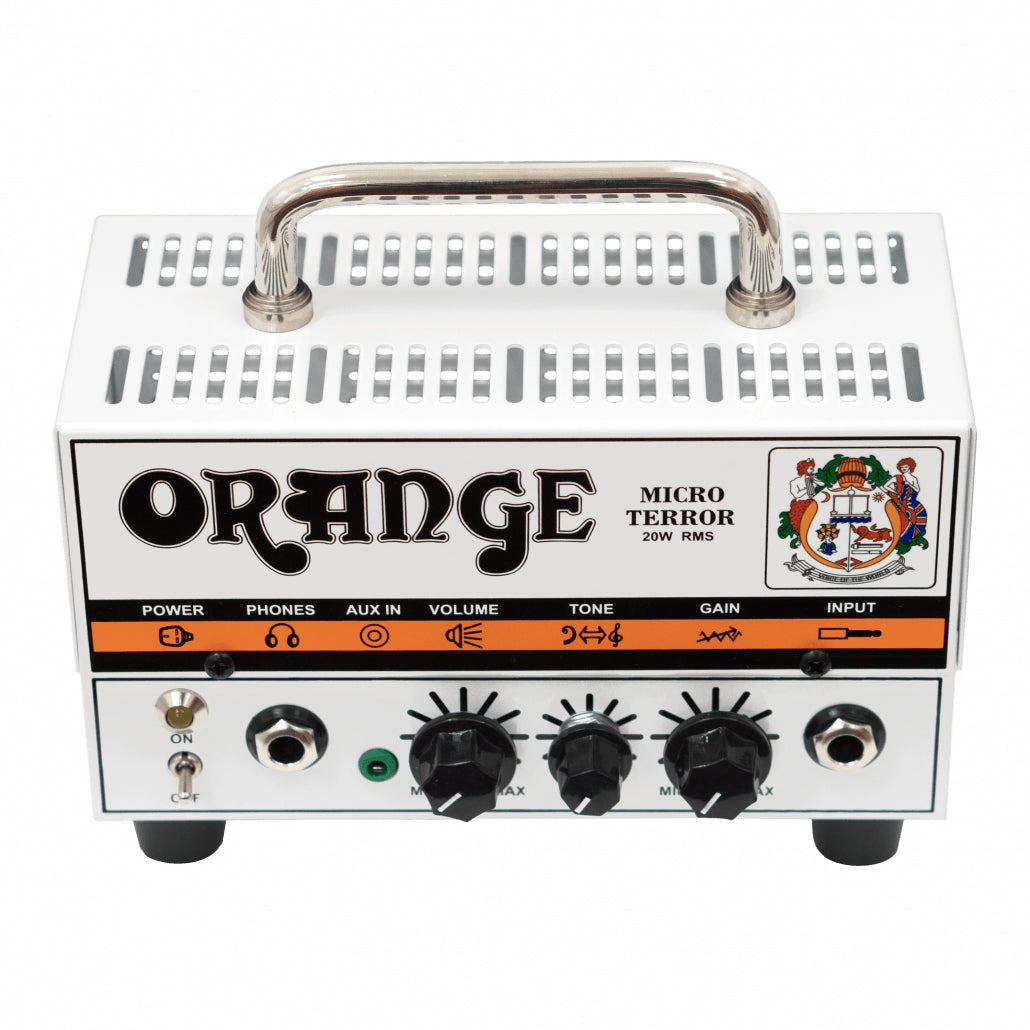 Orange MT20 Micro Terror Mini Guitar Amplifier Head w/ Instrument Cable