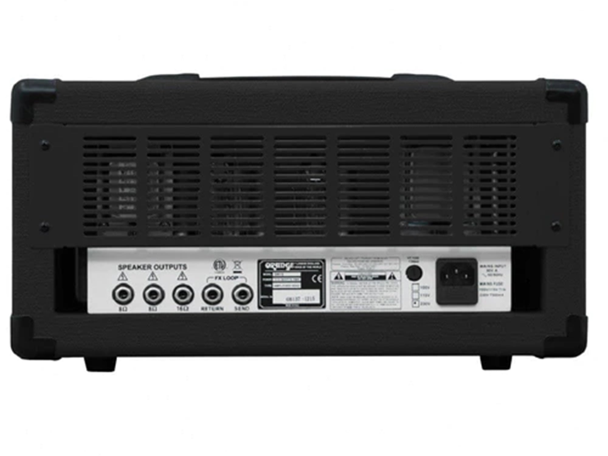 Orange OR15 Guitar Amplifier Head - Black w/ Instrument Cable