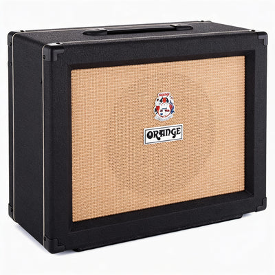 Orange PPC112 1x12-Inch Closed-Back Speaker Cabinet - Black w/ Instrument Cable