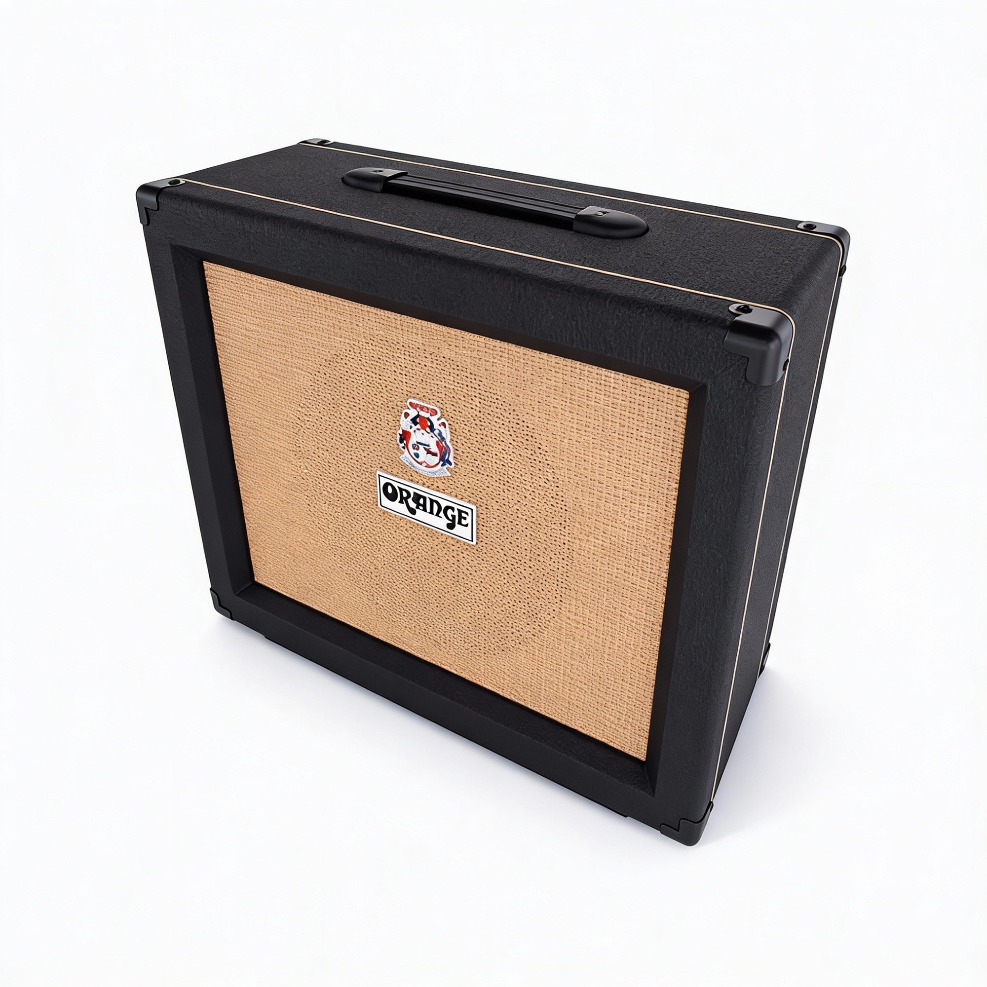 Orange PPC112 1x12-Inch Closed-Back Speaker Cabinet - Black w/ Instrument Cable