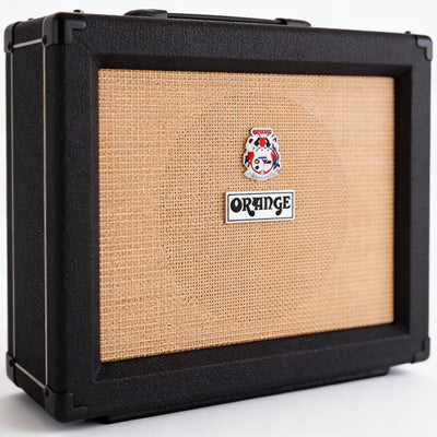 Orange PPC112 1x12-Inch Closed-Back Speaker Cabinet - Black w/ Instrument Cable