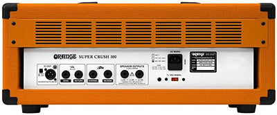 Orange Supercrush 100-Watt Solid State Head JFET Analogue Preamp w/ Instrument Cable