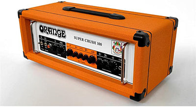 Orange Supercrush 100-Watt Solid State Head JFET Analogue Preamp w/ Instrument Cable