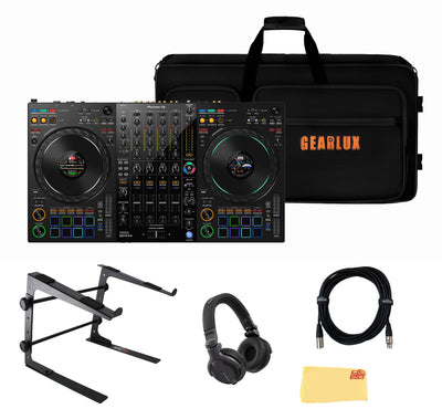 Pioneer DJ DDJ-FLX10 4-Channel Professional DJ Controller - Black w/ Case