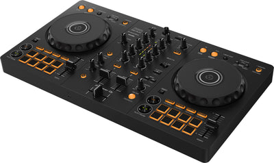 Pioneer DJ DDJ FLX4 2-Channel DJ Controller - Black w/ Gator Case