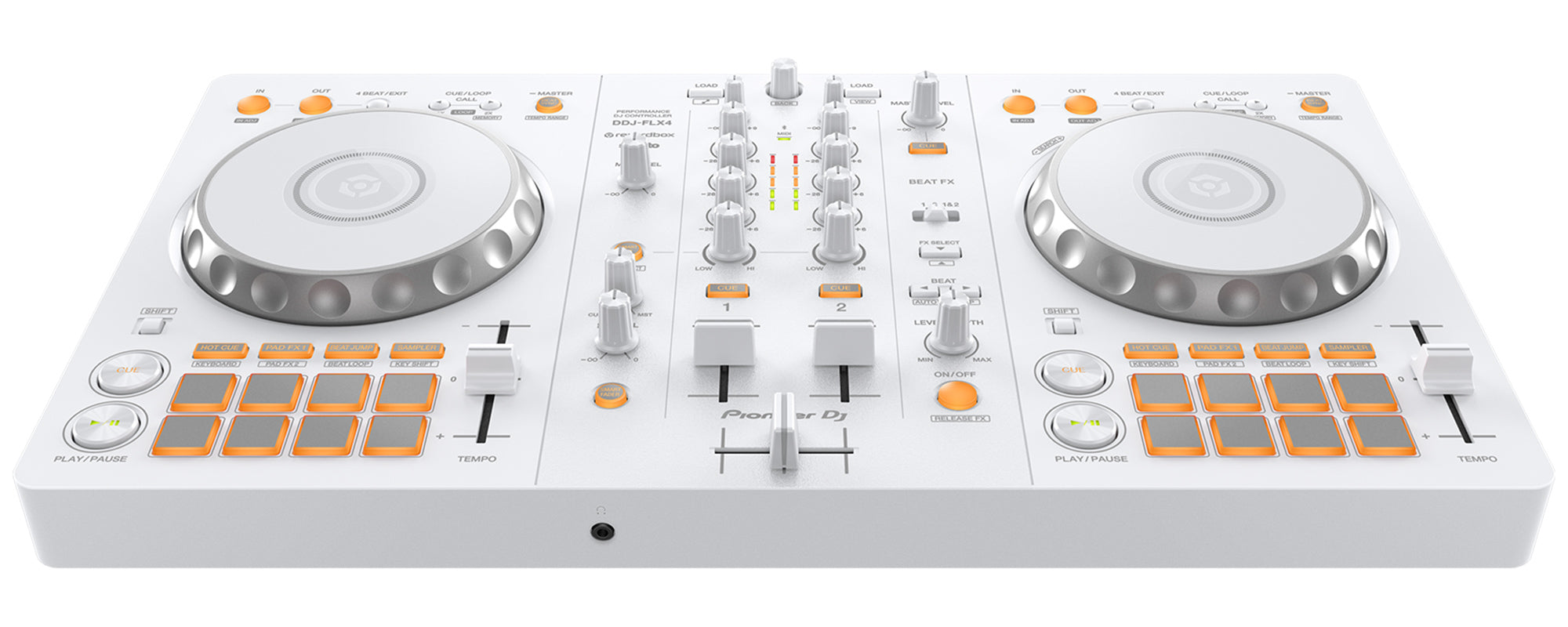 Pioneer DJ DDJ-FLX4 2-Channel DJ Controller - White
