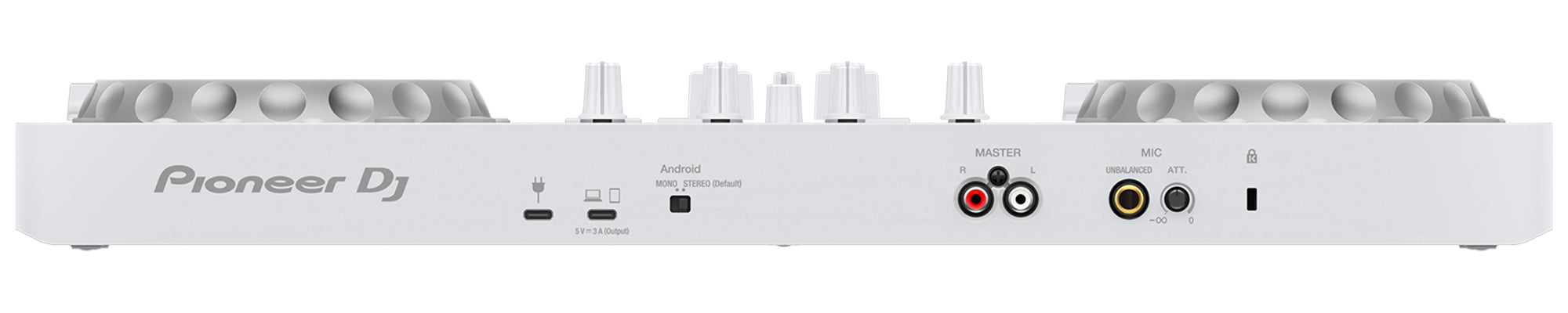 Pioneer DJ DDJ-FLX4 2-Channel DJ Controller - White w/ Case