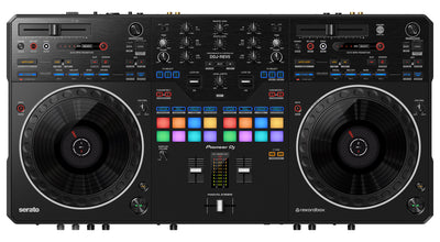 Pioneer DDJ-REV5 Scratch-Style 2-Channel Professional DJ Controller w/ Laptop Stand