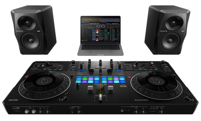 Pioneer DDJ-REV5 Scratch-Style 2-Channel Professional DJ Controller w/ Laptop Stand