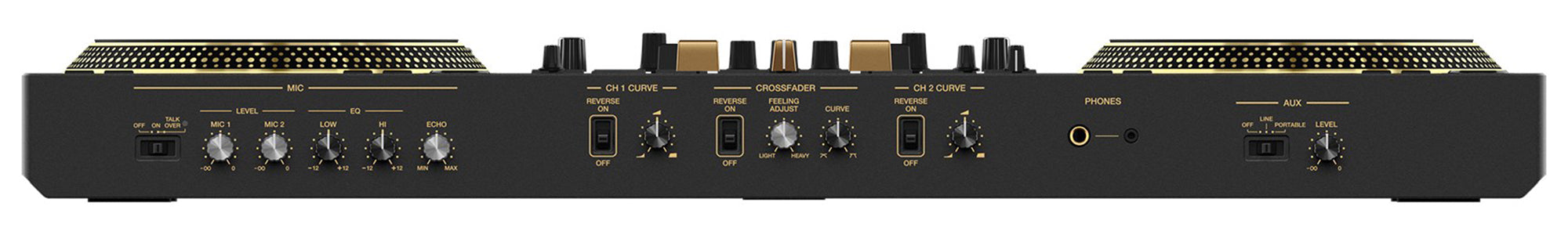 Pioneer DDJ-REV7-N Scratch-Style 2-Channel Professional DJ Controller - Gold