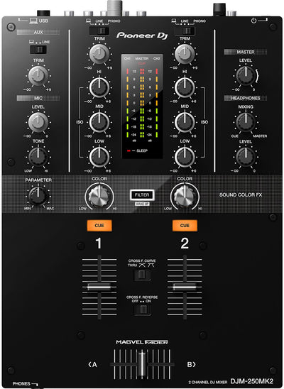 Pioneer DJM-250MK2 2-Channel DJ Mixer