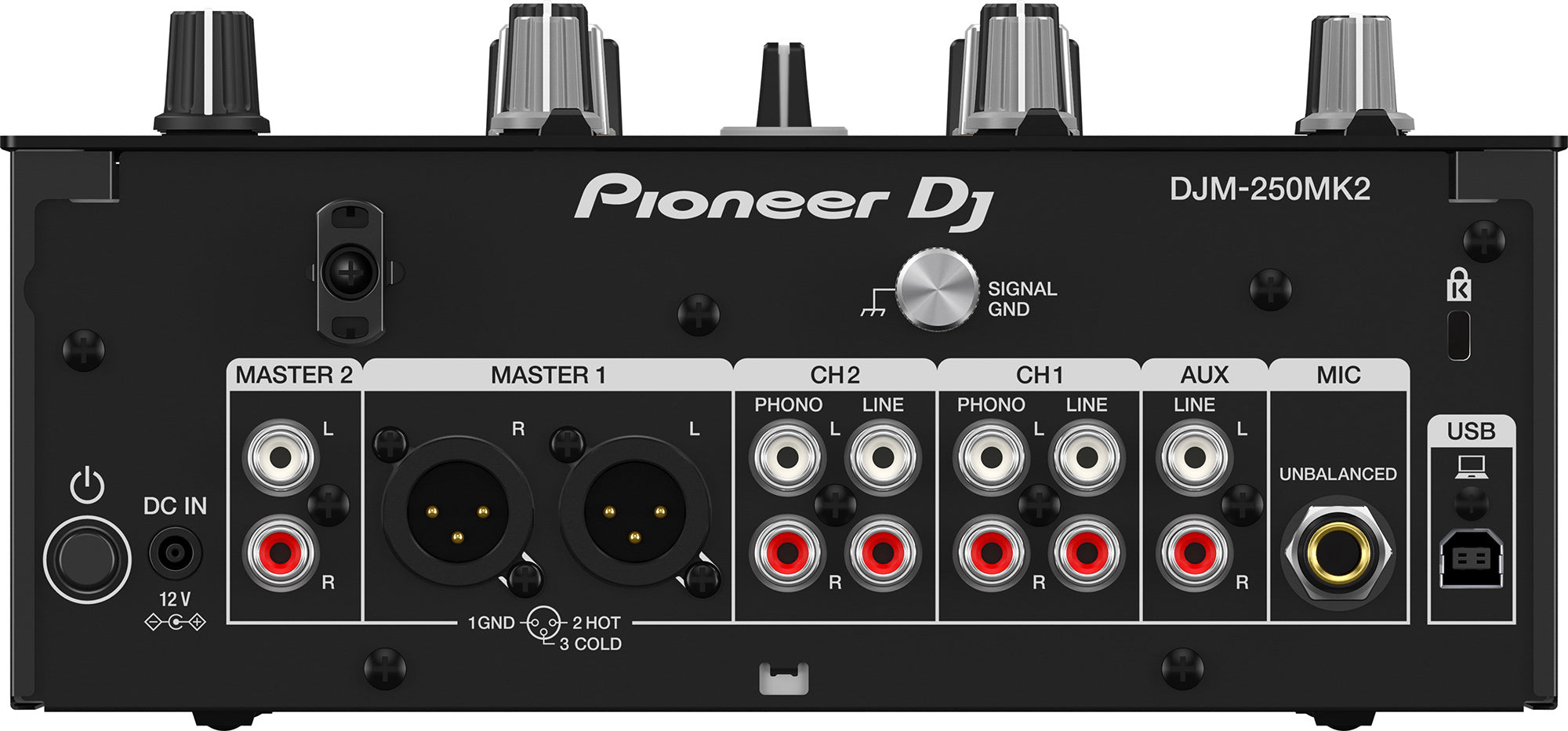 Pioneer DJM-250MK2 2-Channel DJ Mixer w/ Headphones