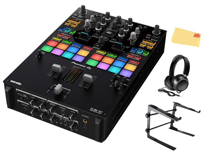Pioneer DJ DJM-S7 Scratch-Style Performance DJ Mixer w/ Stand