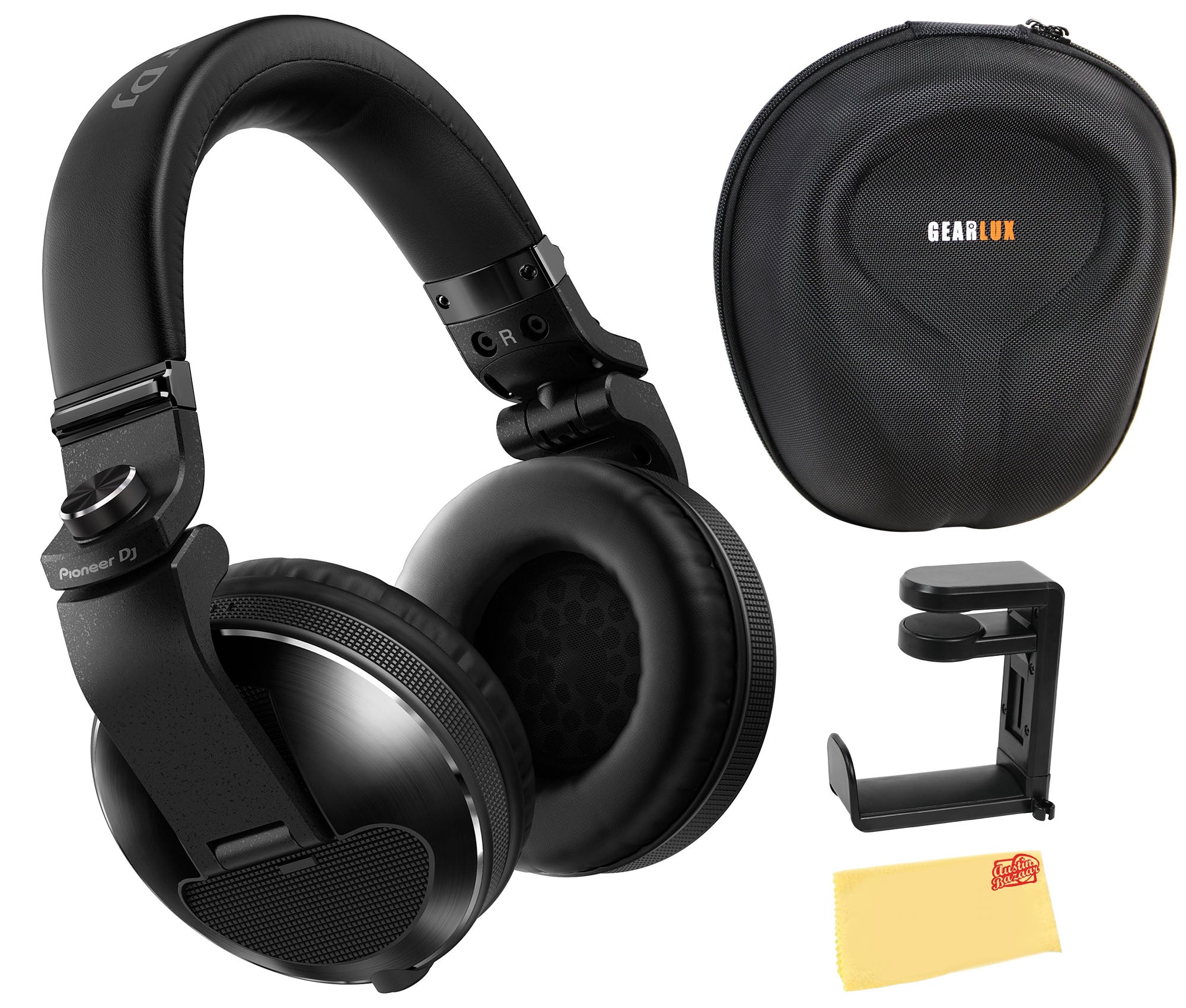 Pioneer DJ HDJ-X10 Flagship Over-Ear DJ Headphones - Black w/ Case