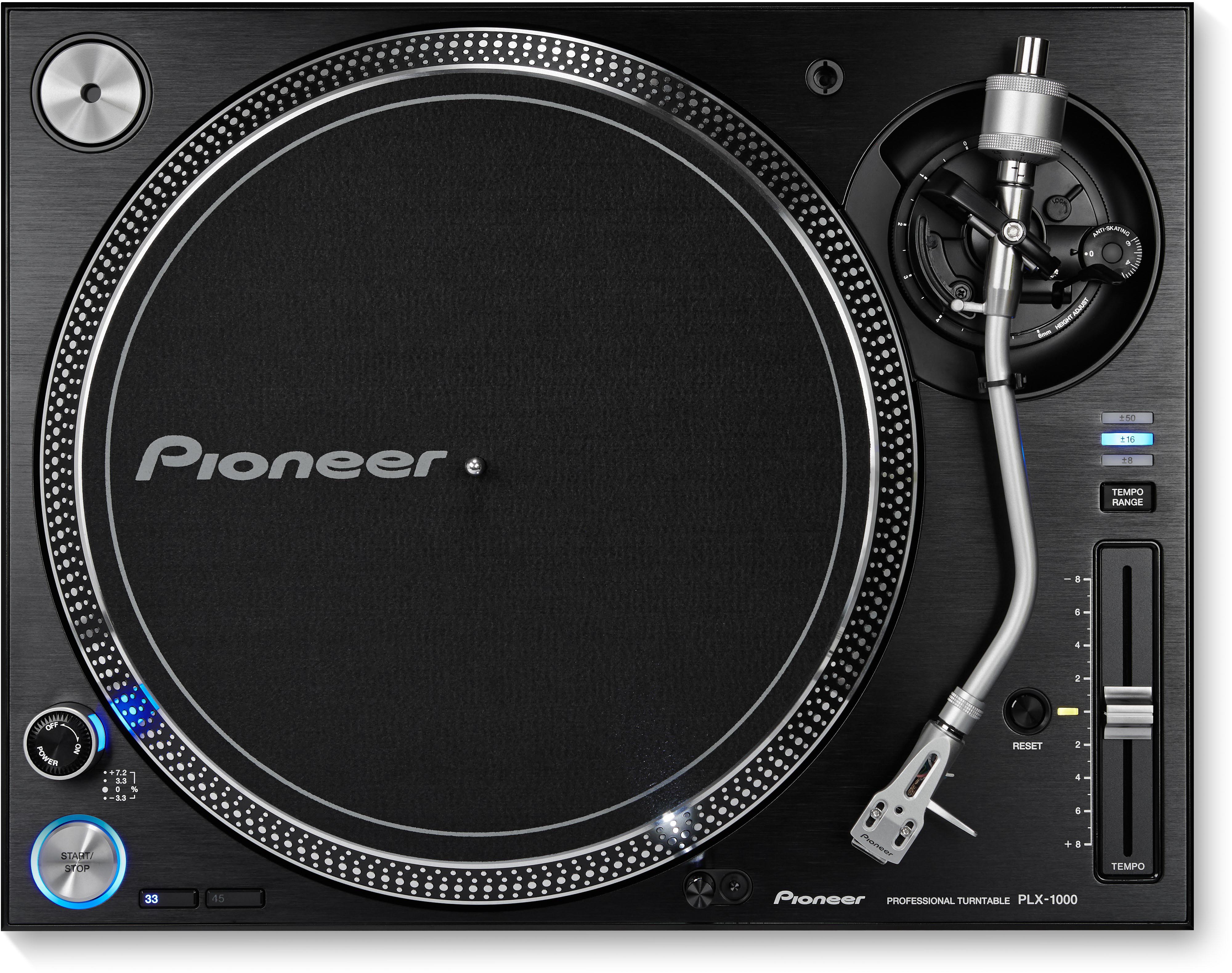 Pioneer DJ PLX-1000 Professional Direct Drive Turntable - Black