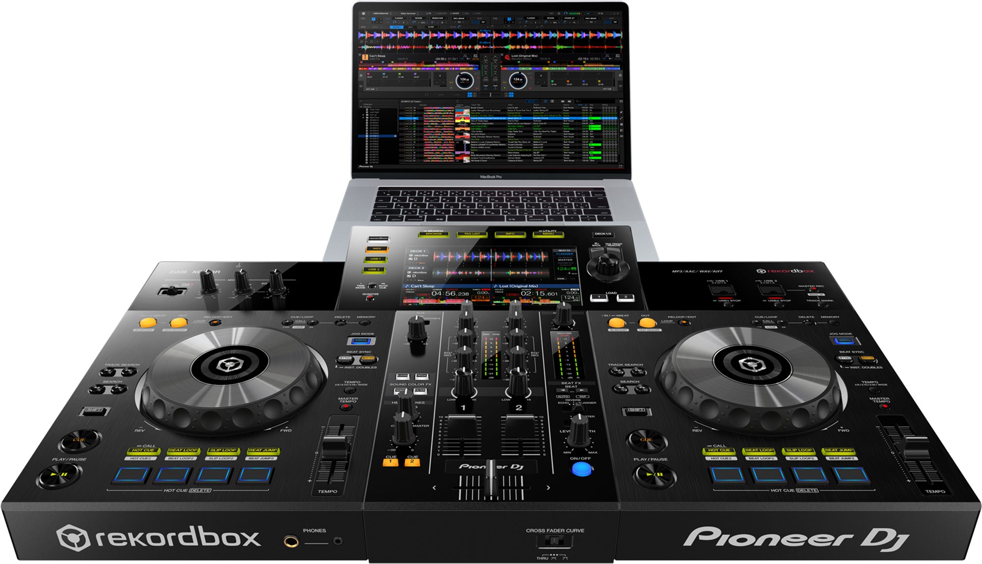 Pioneer XDJ-RR 2-Channel All-in-One DJ System - Black w/ Case