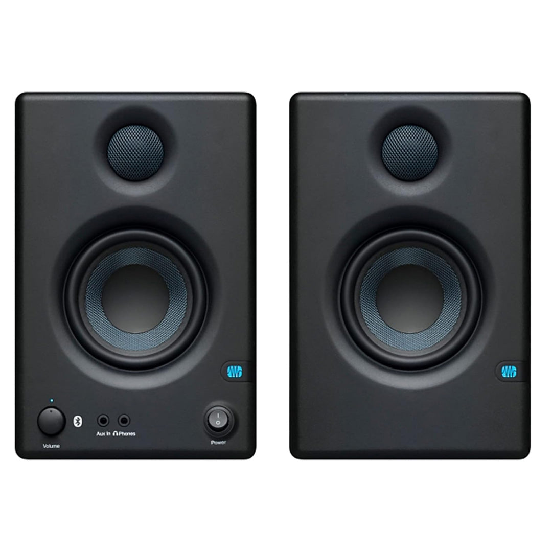 PreSonus Eris E3.5 BT Bluetooth Studio Monitor Pair w/ XLR and TRS Cables