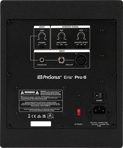 PreSonus Eris Pro 6 Studio Monitor w/ XLR Cable