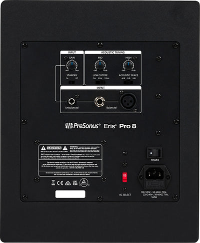 PreSonus Eris Pro 8 Studio Monitor w/ XLR Cable
